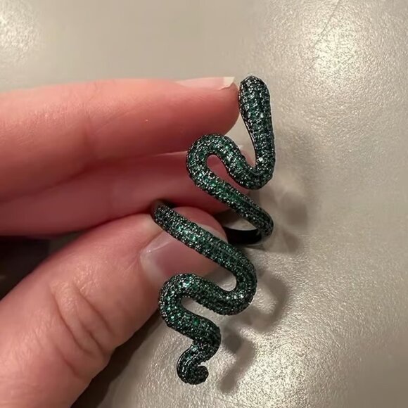 taylor swift Jewelry - Taylor Swift Green Reputation Snake Ring